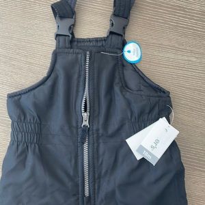 Carter’s- Size 18 months, brand new with tags, black bib snow pants